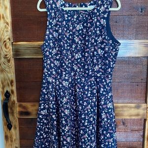 Floral knee length dress